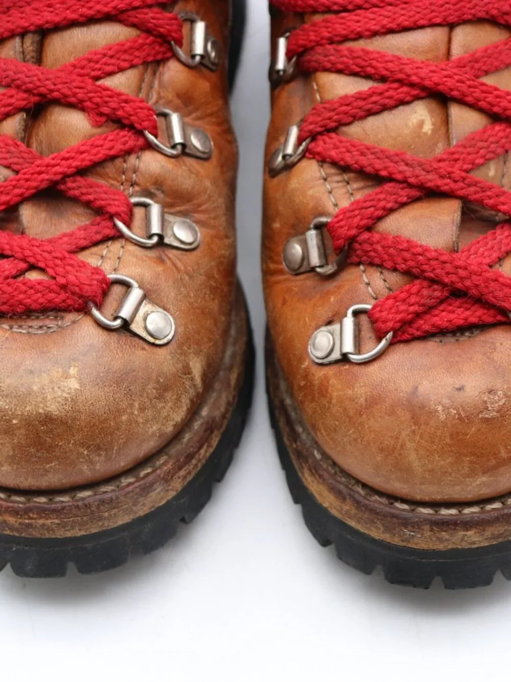 Vintage Unbranded Hiking Men's Size 6 D Mountaineer Boot Brown Leather USA